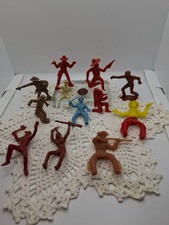 vintage western toy lot action