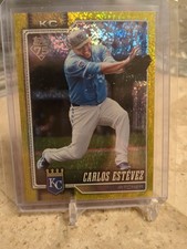 2026 Topps Series 1 Carlos Estevez Royals Gold Mini Diamond 80 /399