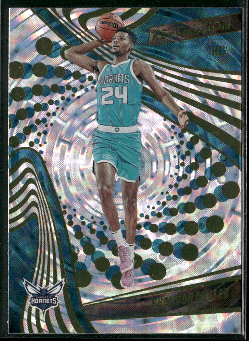 2023-24 Panini Revolution Brandon Miller #106 Fractal Rookie RC Hornets
