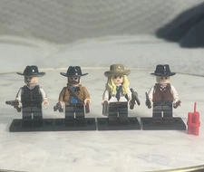 Lego 4 Red Dead Redemption Custom Printed Minifigure Morgan Dutch Van Der Linde