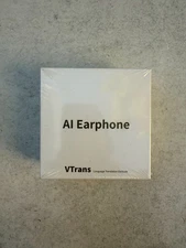 AI Earphones VTrans Language Translation Earbuds 150 Language Translations NEW)