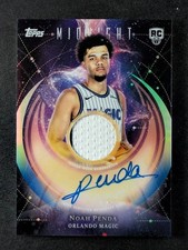 2025-26 Topps Midnight NOAH PENDA Rookie RC Patch On Card Auto #RJA-NP
