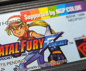 Neo Geo Pocket Color - Fatal Fury - First Contact - Authentic & Tested