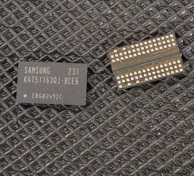 K4T51163QJ-BCE6 | SAMSUNG |  FBA68 | 64M flash memory | 1 pcs