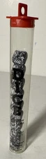 Vintage Dice Koplow Games "Jumbo Tube" The Nice Dice 9 Die Set - Marble Color
