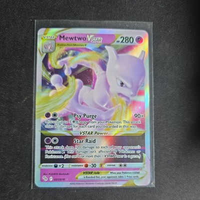 Pokémon Card Mew Vstar Ultra Rare Pokémon GO POGO Set Psychic Type Pack  Fresh NM