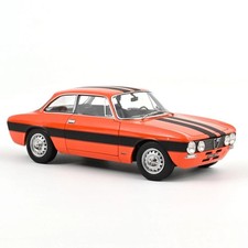 NOREV 1:18 AUTO DIE CAST ALFA ROMEO 2000 GTV 1973 ORANGE ART 187918