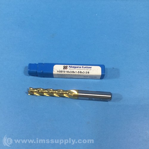 Niagara Cutter N33100 Solid End Mill, 5/16 Flute Diameter FNOB | eBay