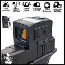 Enclosed Red Dot Sight – Shake Awake Solar Multi Reticle – Fits GLOCK® MOS 17 19