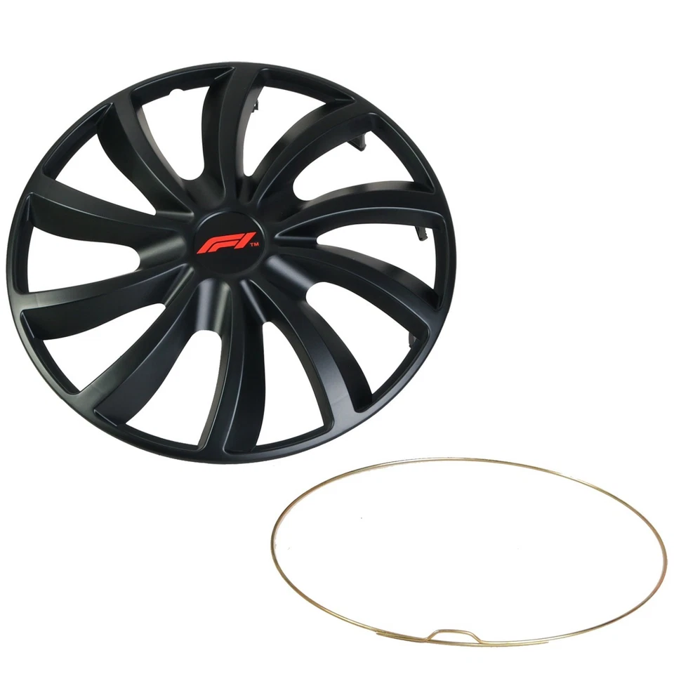 Formula 1 Radzierblenden-Set 14 Zoll R14 14" 4x Radkappen Radblenden Abdeckung - Bild 4 von 4