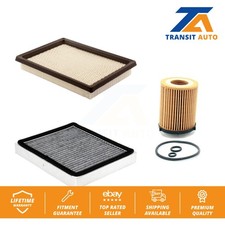 Air Cabin Engine Cartridge Oil Filters (3 Total) Kit For INFINITI Q60 2 Required