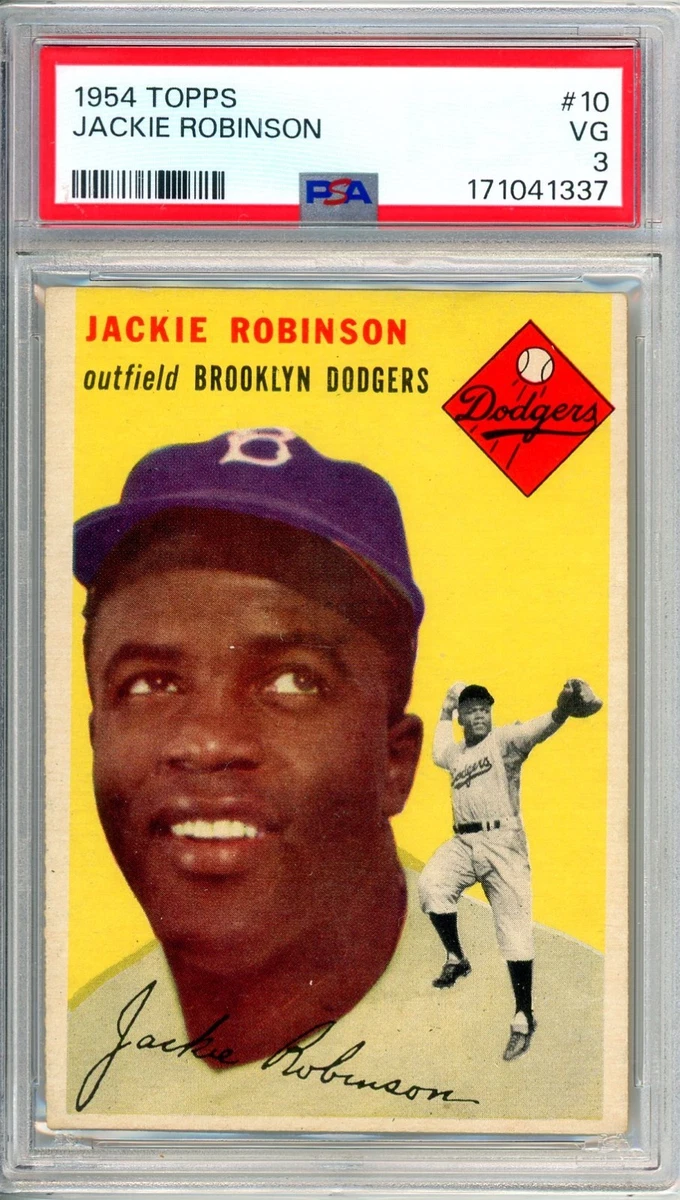 Jackie Robinson Professional Sports Authenticator (PSA) Baseball