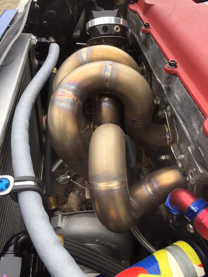 Colector de escape Peugeot 106 GTI V3 Turbo - con compuerta externa Foto 2 de 4