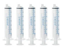 60cc | 60ml  BASIK ENFit Feeding Reusable Syringe Silicone O-ring 5/pak Enteral