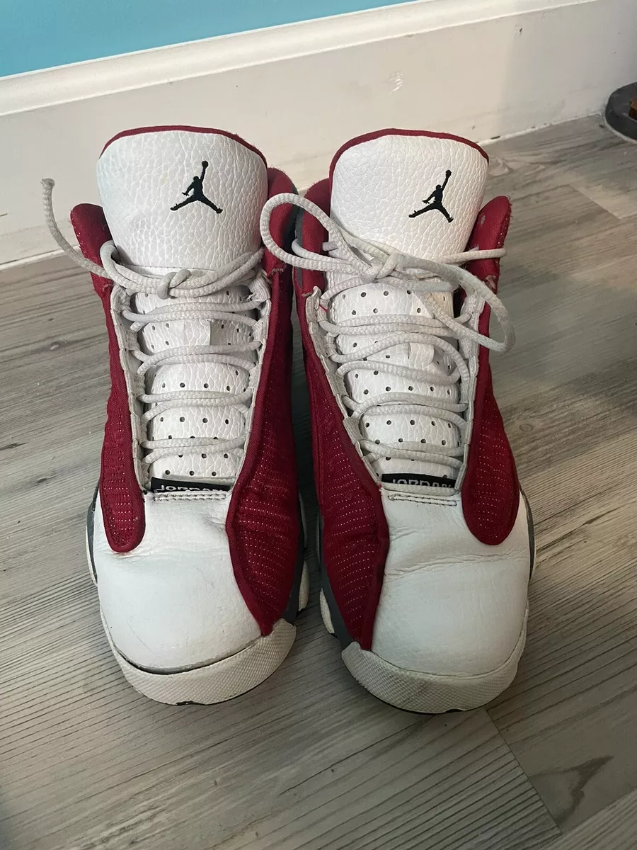 Nike Air Jordan 13 XIII Retro PS Gym Red Flint Grey 414575-600 Kid's Size  3Y | eBay