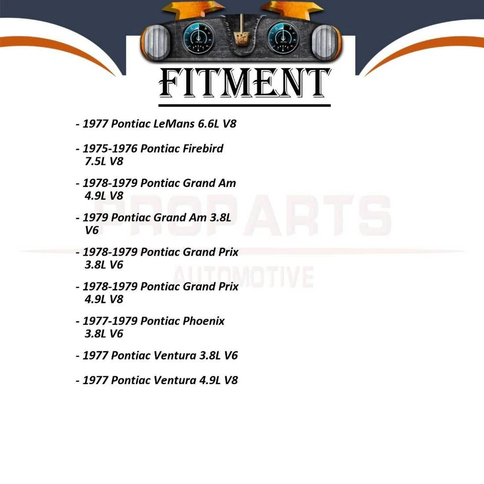 Насос гидроусилителя руля 1 шт. для 1977 1978 1979 Oldsmobile Cutlass Supreme 3,8 л - Изображение 4 из 4