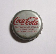 COCA COLA Soda Bottle Cap Crown Silver PHILIPPINES Coke Asia 2010 Metal Rare