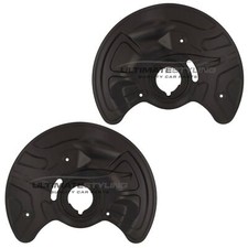 Front Brake Disc Dust Shields Covers Mercedes E Class W211 Saloon 2002-2010 Pair