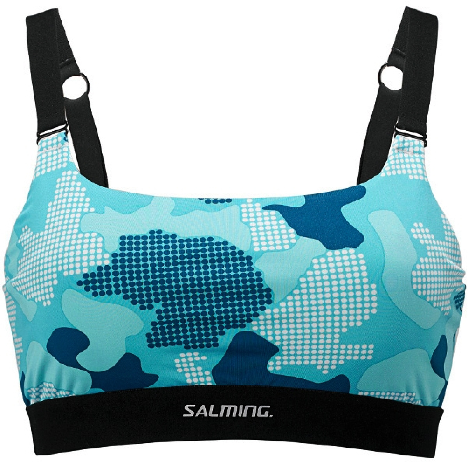 Спортивный топ Salming Trophy BH Bra Бюстье gepolstert ohne Bügel blau 944015708 WOW