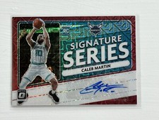 Caleb Martin 2020 Donruss Optic Choice Signature Series Auto SS-CMT Rookie RC
