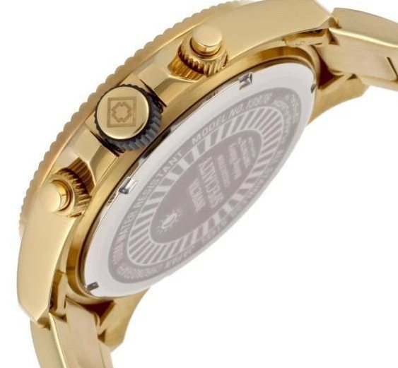 Invicta 13978 Specialtytachymeter Blu Dial Chronograph Color Oro Bracciale Watch - Immagine 3 di 3