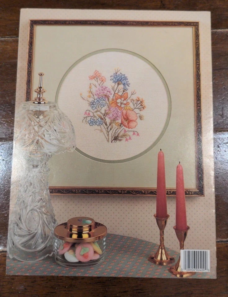 Vintage 1985 Leisure Arts Earth Awakens Counted Cross Stitch Leaflet 409 Booklet - Image 2 of 3