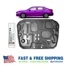 Thick Engine Splash Shield For Honda Civic 2022-2024 Front Engine Guard Hard