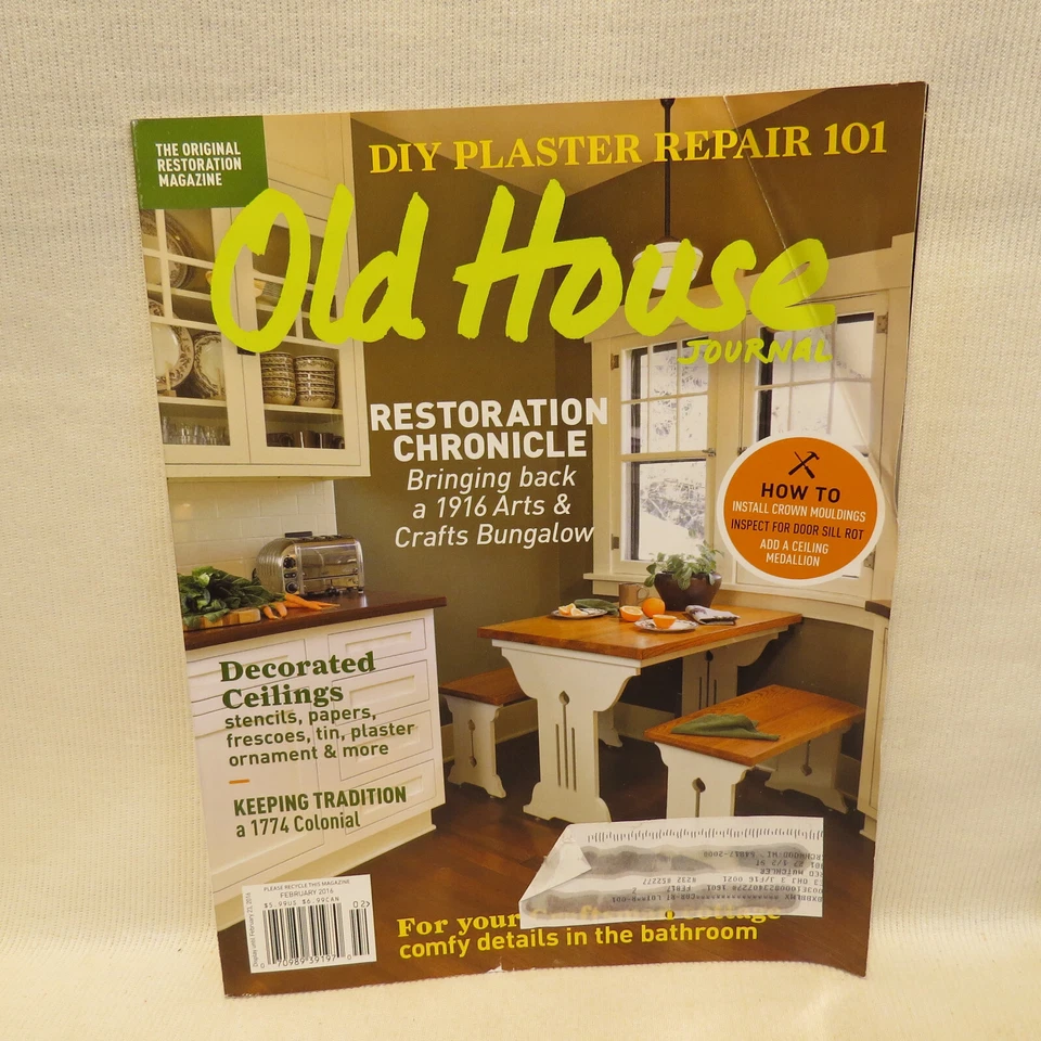 Old House Journal Magazine Lot of 2 October 2015 February 2016 Beautiful Ideas! - Image 2 of 4