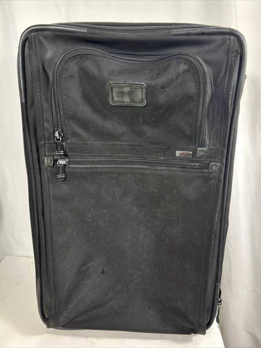 Tumi USA Black Ballistic Nylon 22” Wheeled Expandable suitcase 22922DH  flaws