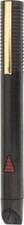 Quartet MP-1200Q Plastic Pen Size Laser Pointer Black, 2 AAA Batteries Included