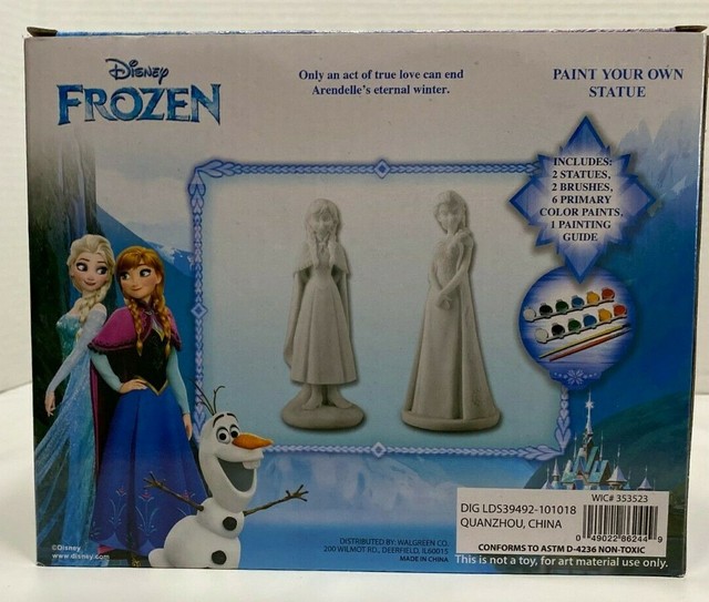 disney frozen paint your own statue