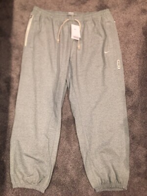 Nike Dri-FIT Standard Issue Joggers Pants Gray Mens Size 4XL CK6365-063 $90 