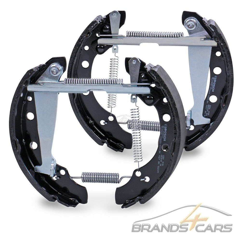 VW Audi Bremstrommeln Kit Bremstrommeln Kit 200mm + Bremsbacken Satz – Für VW, Audi, Seat, Skoda, 5-Loch Bremstrommel Kit 200mm 5 Loch