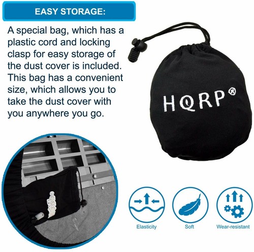 Housse Anti-poussière HQRP Pour Clavier Casio CDP-120, 130, 220R, 230, CPS-7, 80 - Protection En Spandex