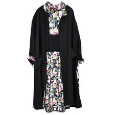 Chanel Setup Short Sleeve Dress Shirt Black #36 192281