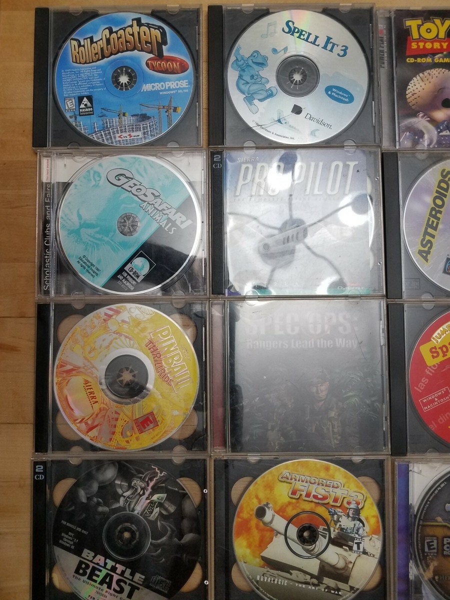 Lot Of 40+ CD-ROM Games | eBay