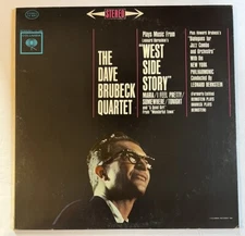 The Dave Brubeck Quartet "Music from West Side Story" Vinyl LP, Columbia CS 8257