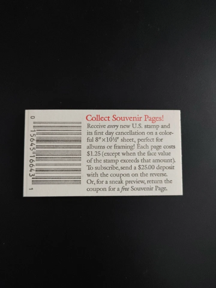Scott #BK174 (2484a) Wood Duck Booklet of 20 Stamps - MNH - Image 2 of 3