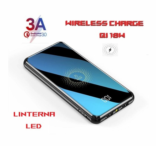 Power Bank Inalambrico Bateria Externa LED Powerbank 10000mAh Cargador Universal |
