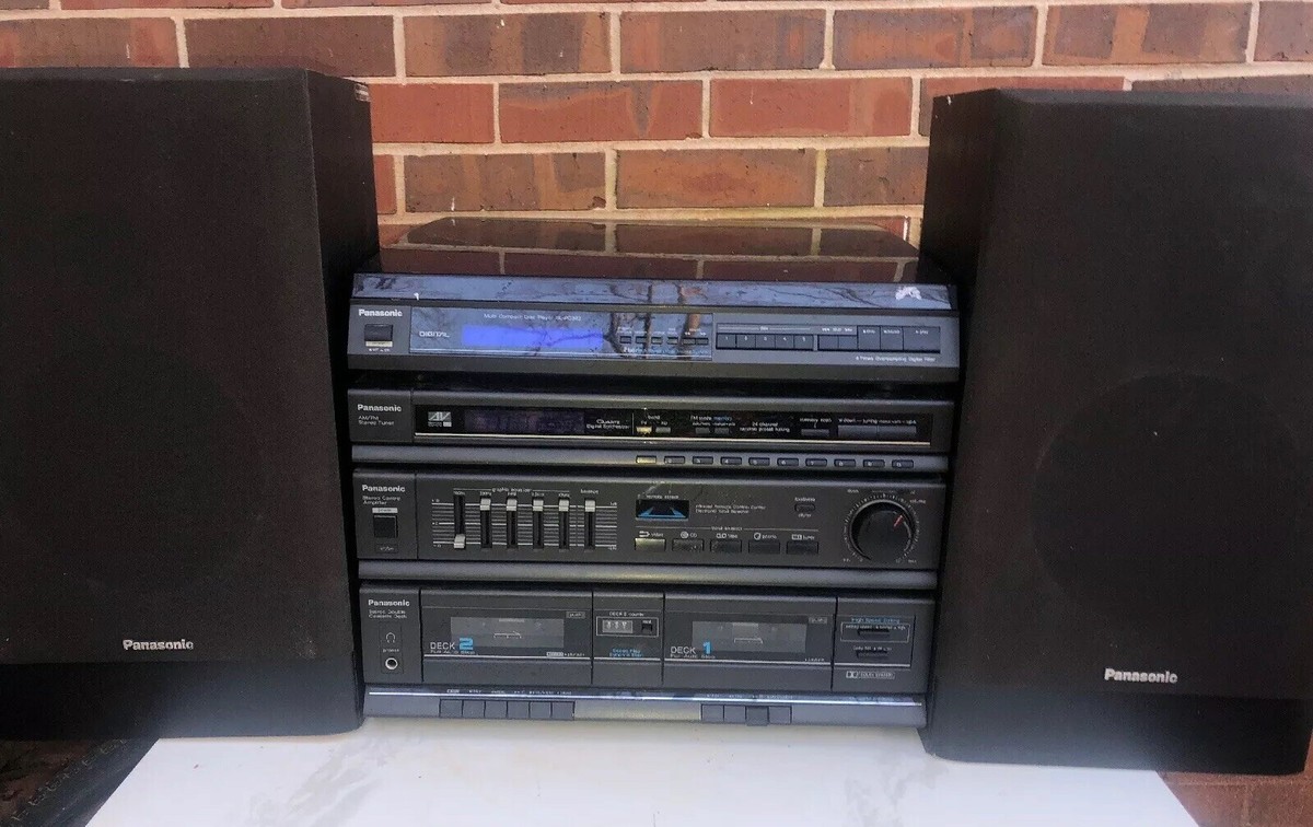 Panasonic Sa-h51 Multi Component System With Sl-pc362 Multi Cd