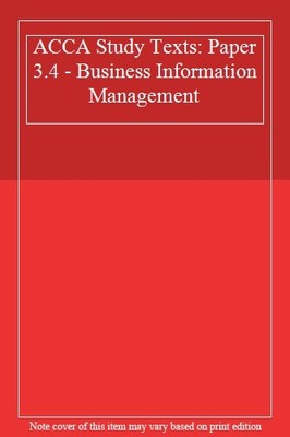 Acca Study Texts. 9781843903673