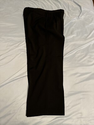 Red ster 100% Virgin Wool Trousers, 38, Made In Italy