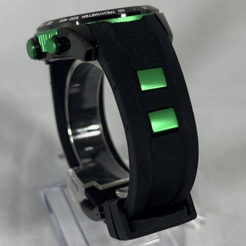 Rhythm Earth Saver 401 Green Solar-Powered Chronograph Watch - ES1401R03 - Picture 2 of 4