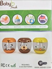 New Baby Fresh UV Pacifier and Baby Bottle Sanitizer- orange tiger