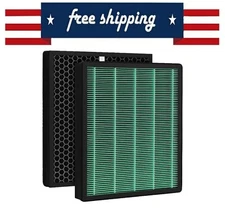 2x HEPA + Carbon 2-in-1 Filter for Coway AIRMEGA 300/300S Air Purifier