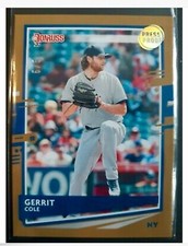 2020 DONRUSS ⚾️ BASEBALL GERRIT COLE YANKEES  PRESS PROOF SSP NUMBERED 05/05 ⚾️