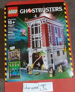 lego ghostbusters firehouse ebay