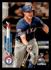 Scott Heineman RC 2020 Topps #437 Rookie Texas Rangers Mint