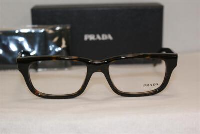 Brand New Authentic Prada 11Q-F 54-18-145 Havana 2AU-1O1 With