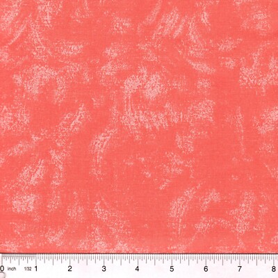 Tone on Tone Coral Cloud Wisps 100% Cotton Fabric by the 1/4 yard